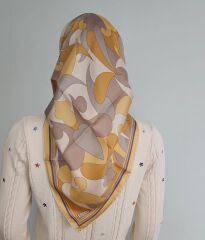 Belli Saf İpek Eşarp