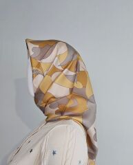 Belli Saf İpek Eşarp