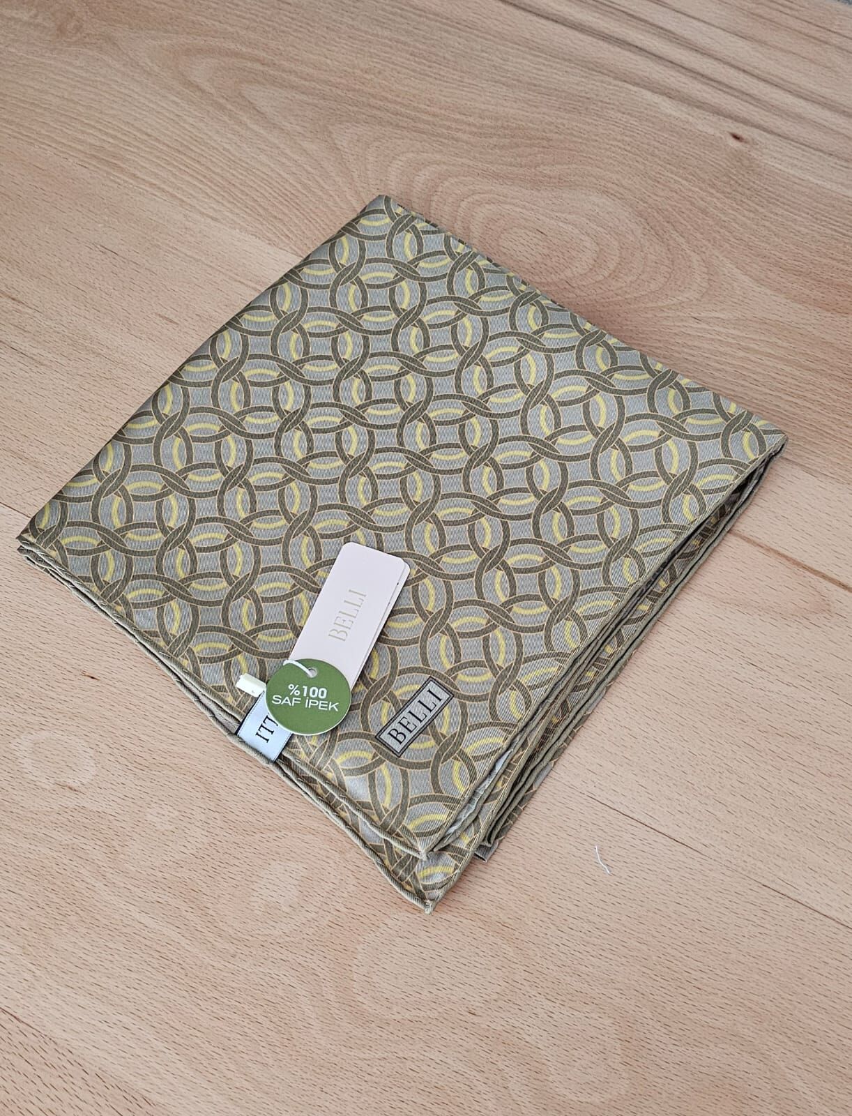 Belli Saf İpek Eşarp