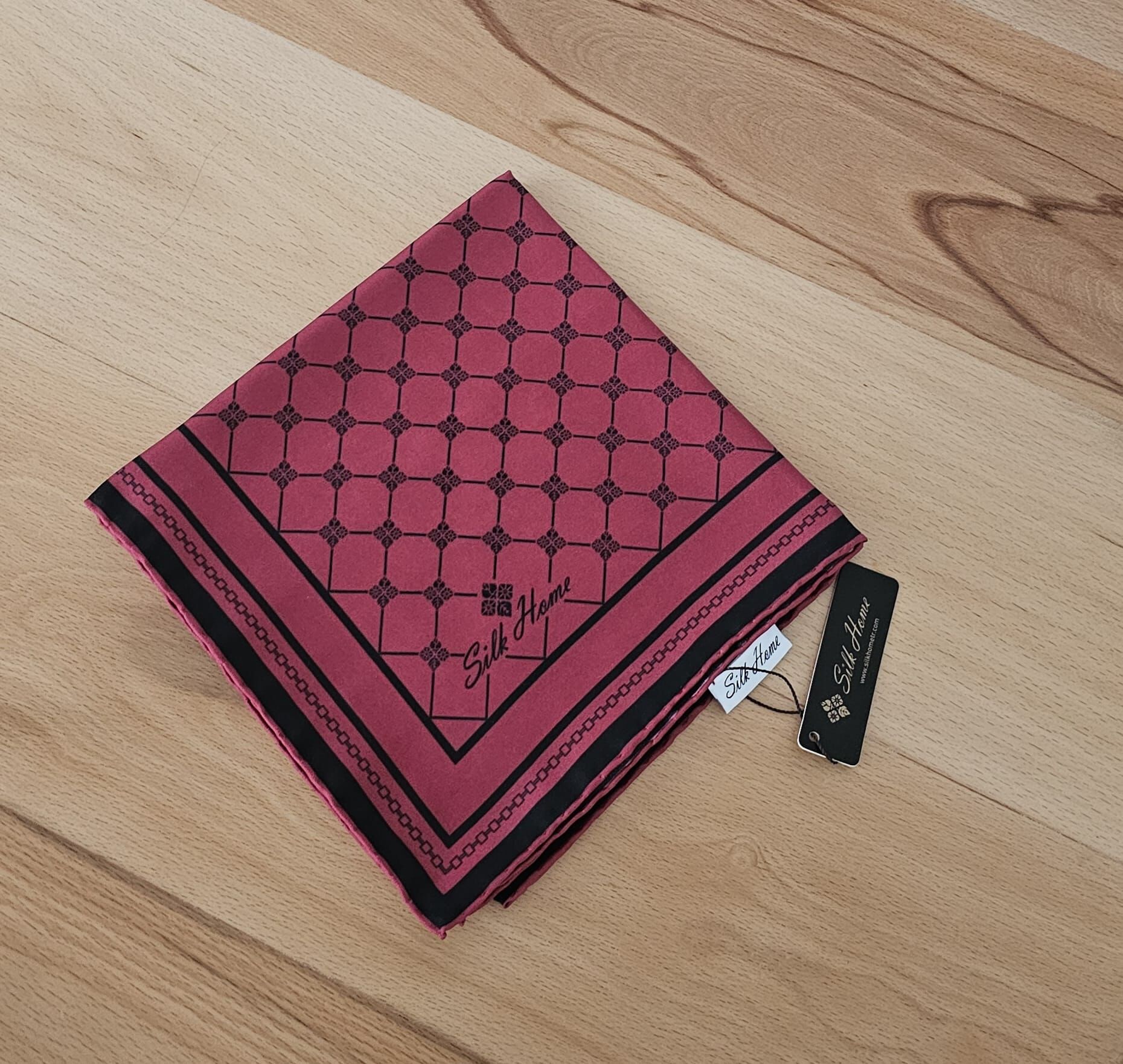 Silkhome Saf İpek Eşarp