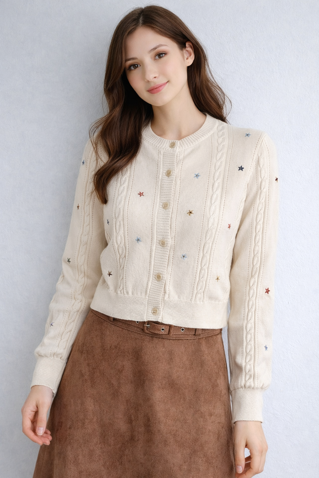 Kadın Nakışlı Hırka